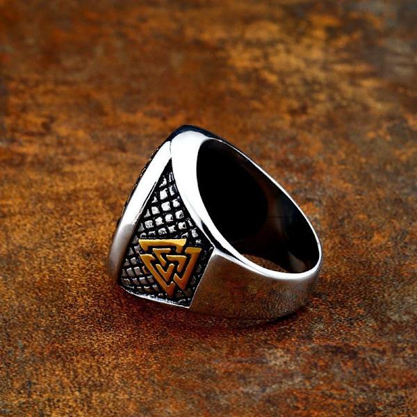 Ring - Norse Mythology - Vegvisir #8