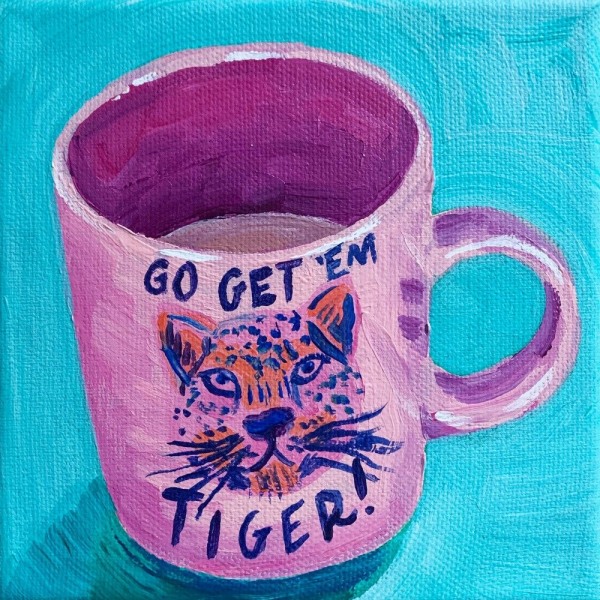 Go Get 'Em Tiger MultiColor 70x100 cm