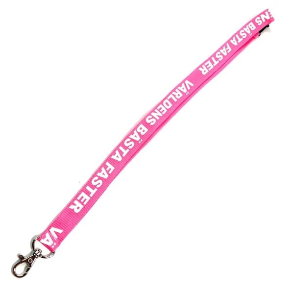 Nyckelband Faster rosa Rosa