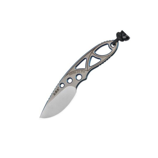 SanRenMu - 4101 - Mini fixed blade / Neckknife Grey