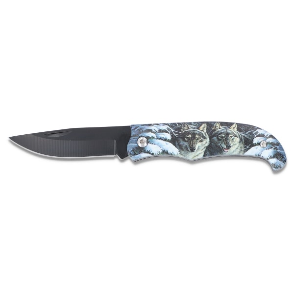 Kniv - Foldekniv 15,5cm Black