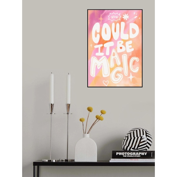 Could It Be Magic - Peach Pink MultiColor 50x70 cm