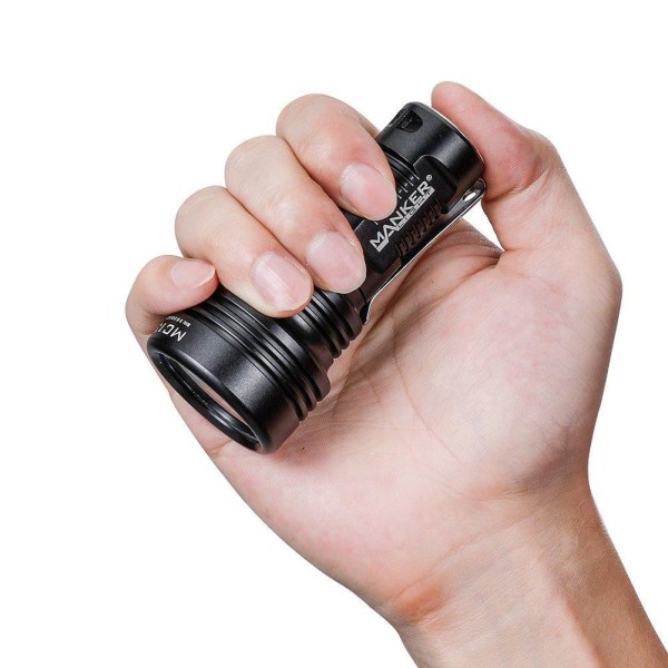 Manker MC13 Ultra-Throw EDC LED Flashlight Yellow
