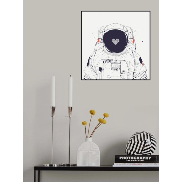 Astronaut Love MultiColor 70x100 cm