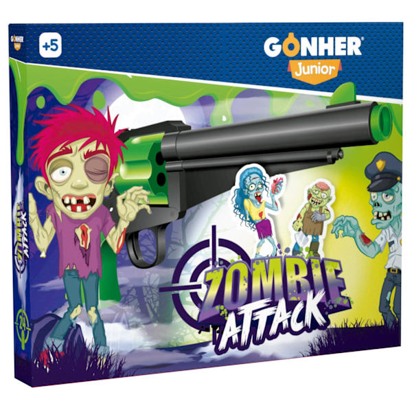 8612/0 - Gonher Zombie Shooting Set Green