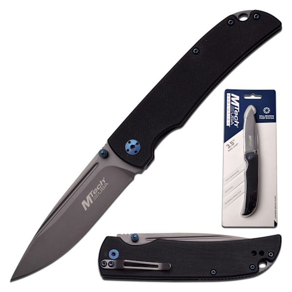 MTech Evolution - FDR011-BK - Folding Knife Svart