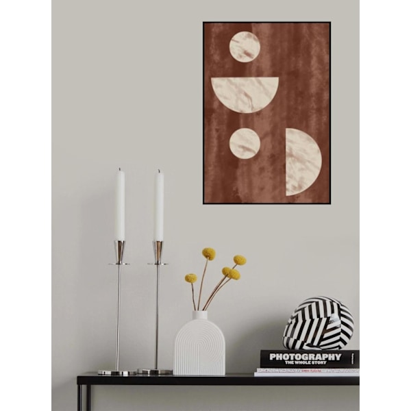 Geo Marble MultiColor 21x30 cm