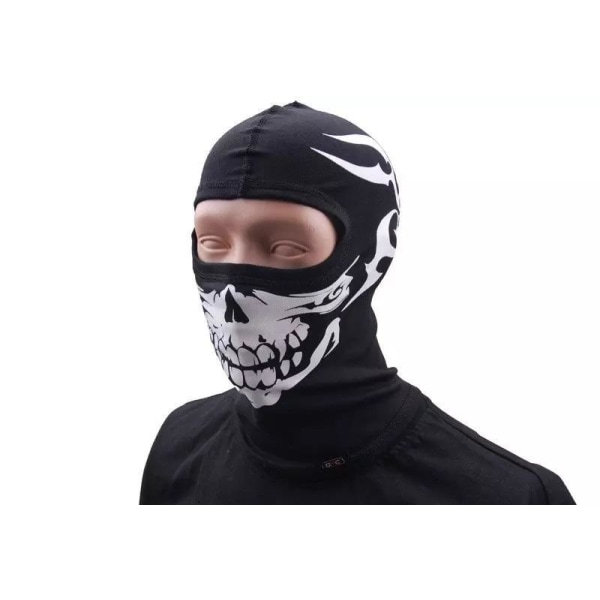 GFC Tactical - Termoaktiv Ansiktsmask/Balaclava - Svart - XL/XXL Svart