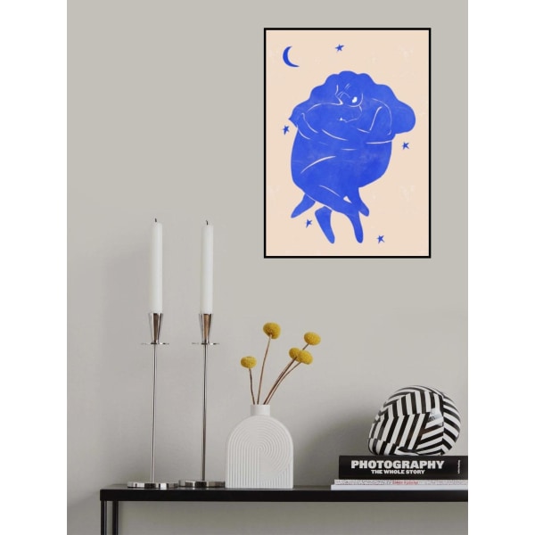 Blue Lovers MultiColor 50x70 cm