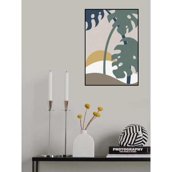 Monstera Cut Out 02 MultiColor 50x70 cm