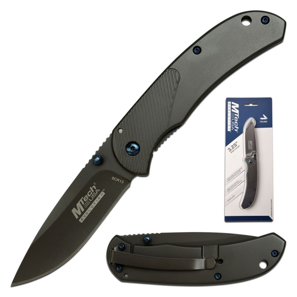 MTech Evolution - FDR009-GY - Folding Knife grå