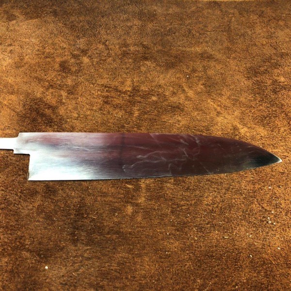 Knivblad Blankt - kökskniv grå