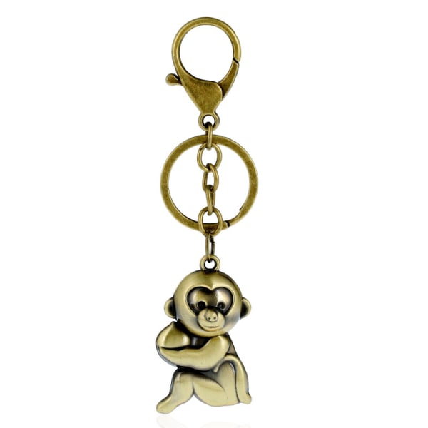 Kiva SteamPunk-tyylinen avaimenperä - apina