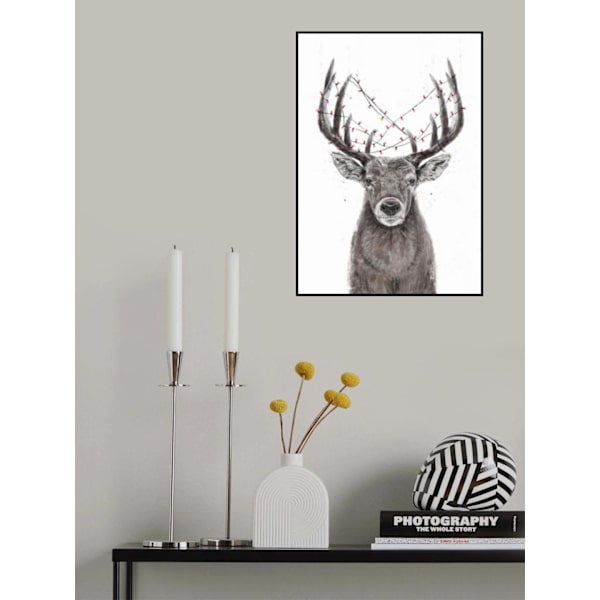 Xmas Deer MultiColor 30x40 cm
