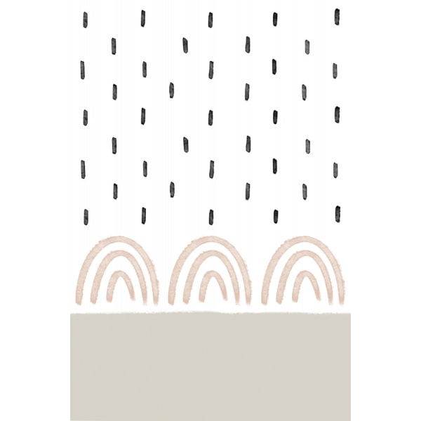 Rain On Rainbows MultiColor 70x100 cm