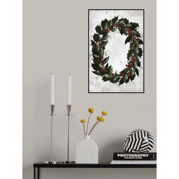 Splatters Holly Wreath MultiColor 50x70 cm