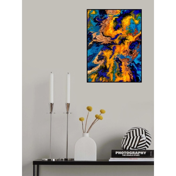 Fire And Ice MultiColor 50x70 cm