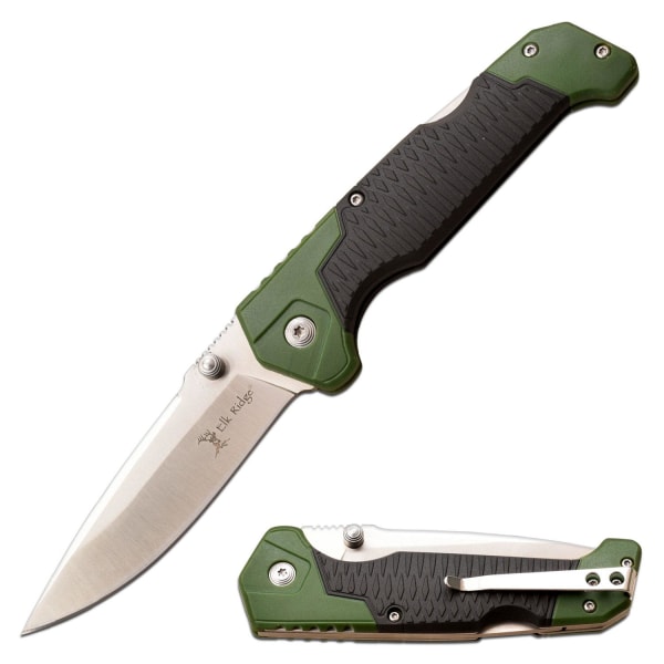 Elk Ridge - APFDR001 - Alpine Folding Knife Grön