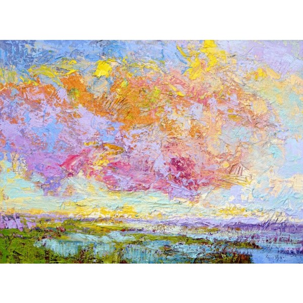 Df811on En sommerkveld 5700 MultiColor 21x30 cm