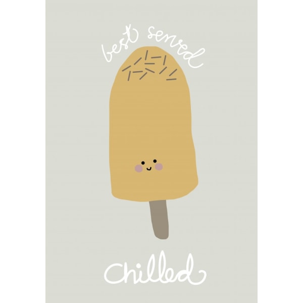 Chilled Ice Cream MultiColor 70x100 cm