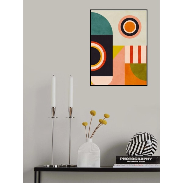 Playing Around Shapes 2 MultiColor 70x100 cm