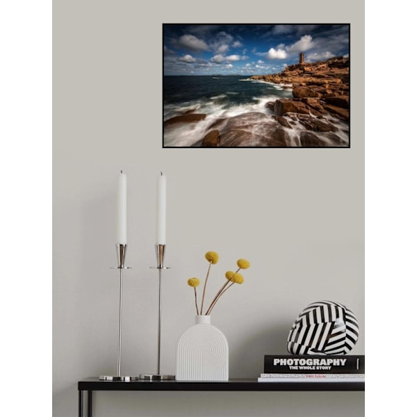 Le Phare De Ploumanac'h MultiColor 70x100 cm