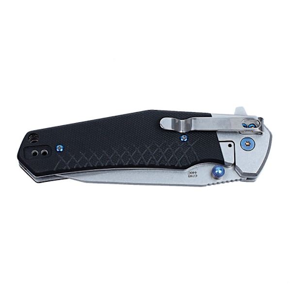 GANZO G7492-BK Black Folding Knife svart2