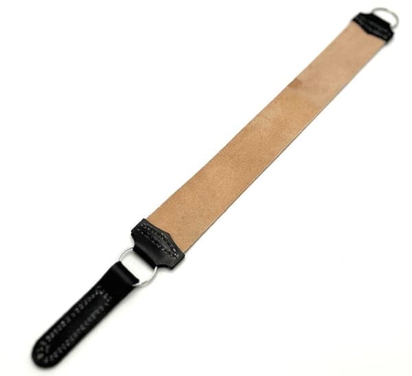 Tärnsjön käsintehty Strigel / Ruotsin nahkahihna Black one size
