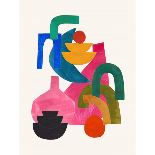 Delightful Day MultiColor 70x100 cm