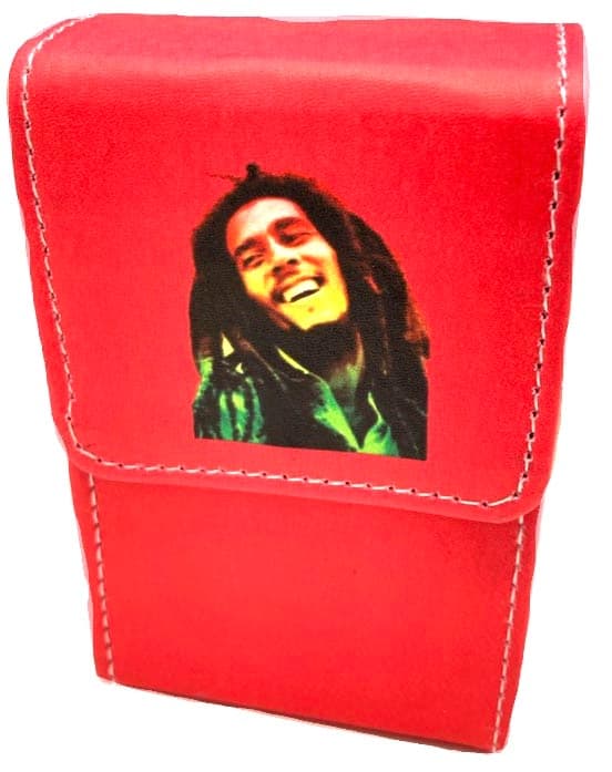 Belt Cigarette case Bob Marley röd multifärg
