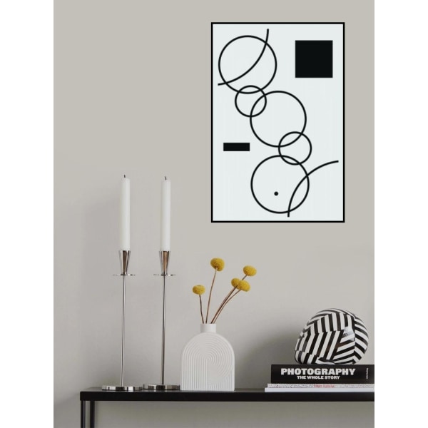 Minimal Shapes 1 MultiColor 70x100 cm