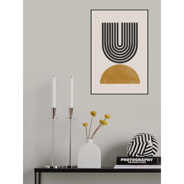 Mid Century Modern No1. MultiColor 30x40 cm