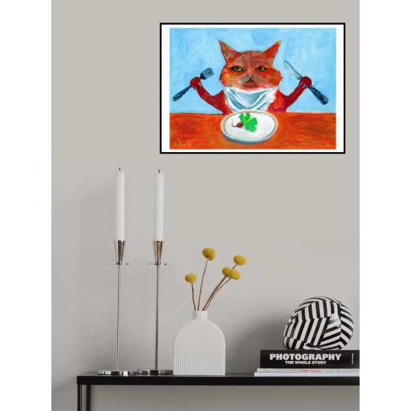 Vegan Cat MultiColor 70x100 cm