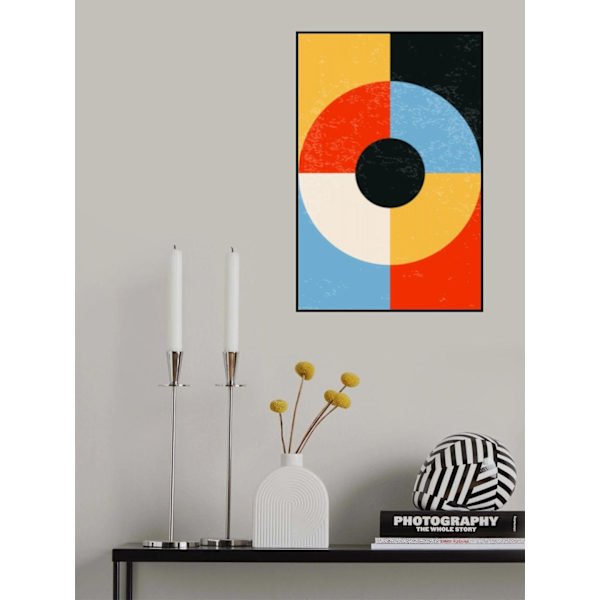 Minimal Shapes Series 21 MultiColor 50x70 cm