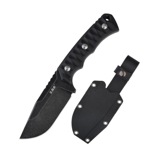SRM Knives & Tools S738 jaktkniv Black S731-1 Black/Black