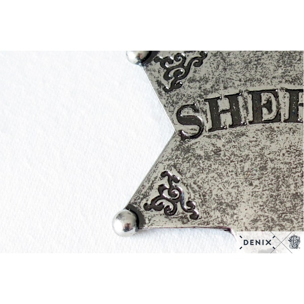 6 point sheriff star badge - replica