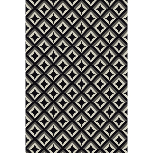 Black And White Tile Pattern MultiColor 30x40 cm