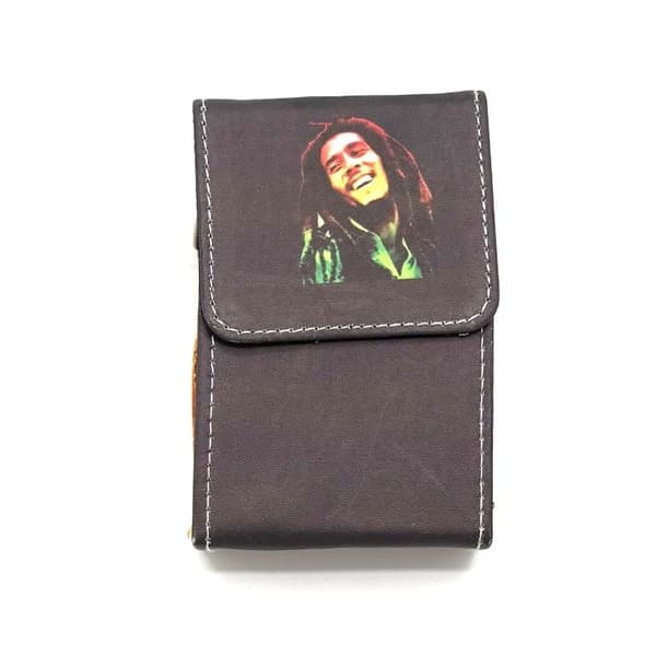 Belt Cigarette case Bob Marley grå/brun multifärg