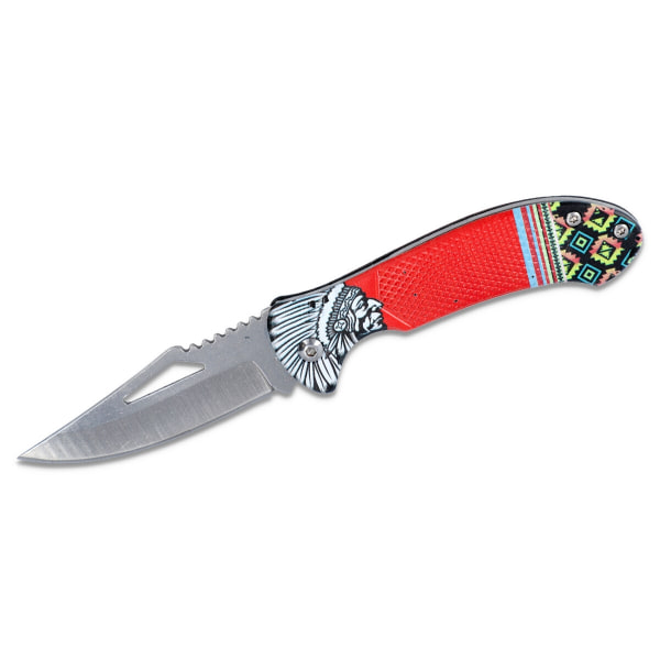 Kniv - fällkniv 15,5cm Röd