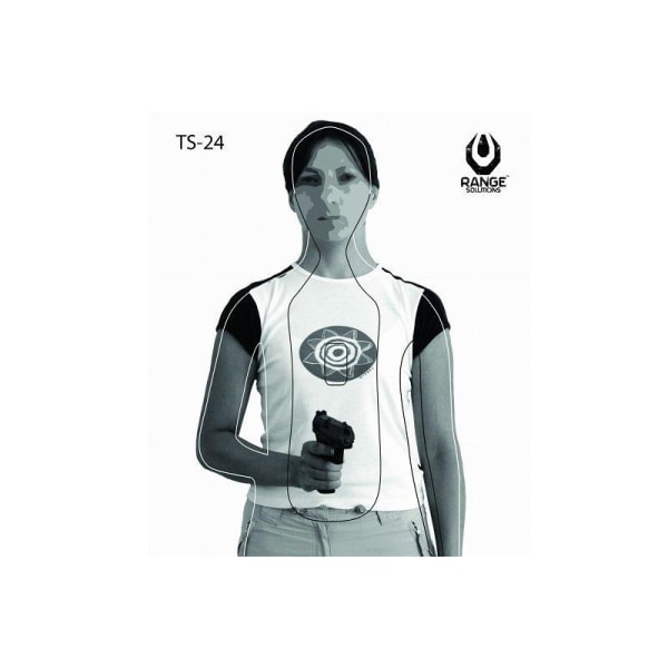 Range solutions - Paper targets - 50 Pcs - Ts-24 White