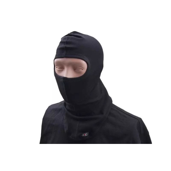 GFC Tactical - Balaclava med krage - Svart - M/L Svart