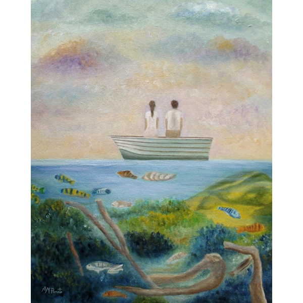 Seeing Through MultiColor 50x70 cm