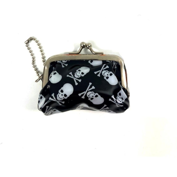 Wallet Skull and bones Black