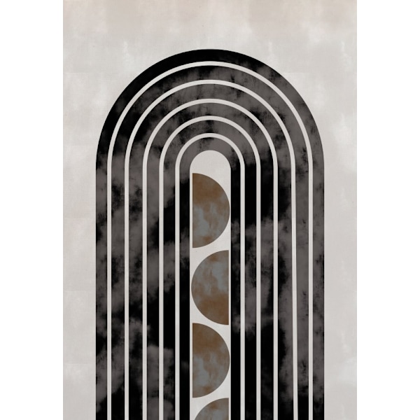 Arch_Capsule_001 MultiColor 70x100 cm