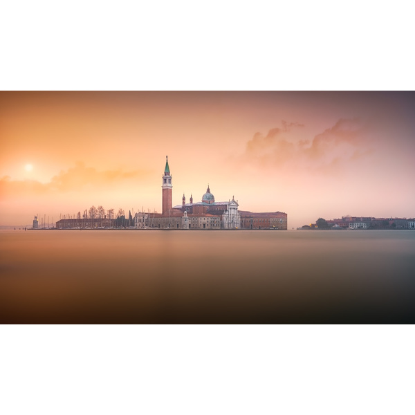 Venice Pink Sunrise MultiColor 21x30 cm