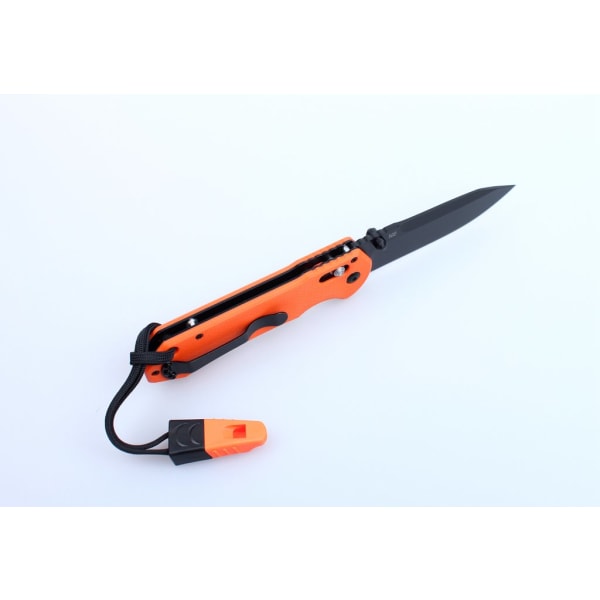 GANZO G7453 Orange med fløjte - kniv foldekniv orange