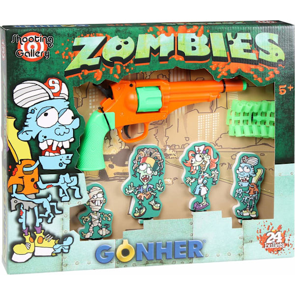 905/0 - Gonher Zombie Shooting Grön