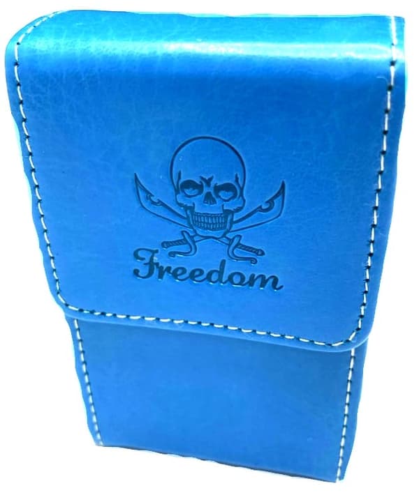 Belt Cigarette case  blå multifärg
