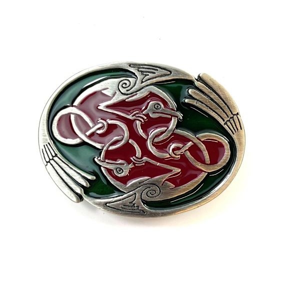 Belt Buckle - Celtic knot Multicolor