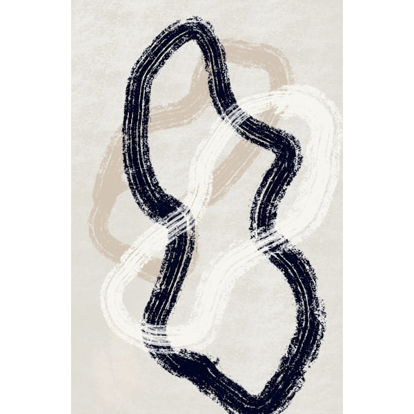 Abstract Lines MultiColor 21x30 cm